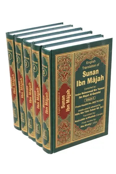 Sunan ibn majah: english arabic:5 vol - Engelse Boek