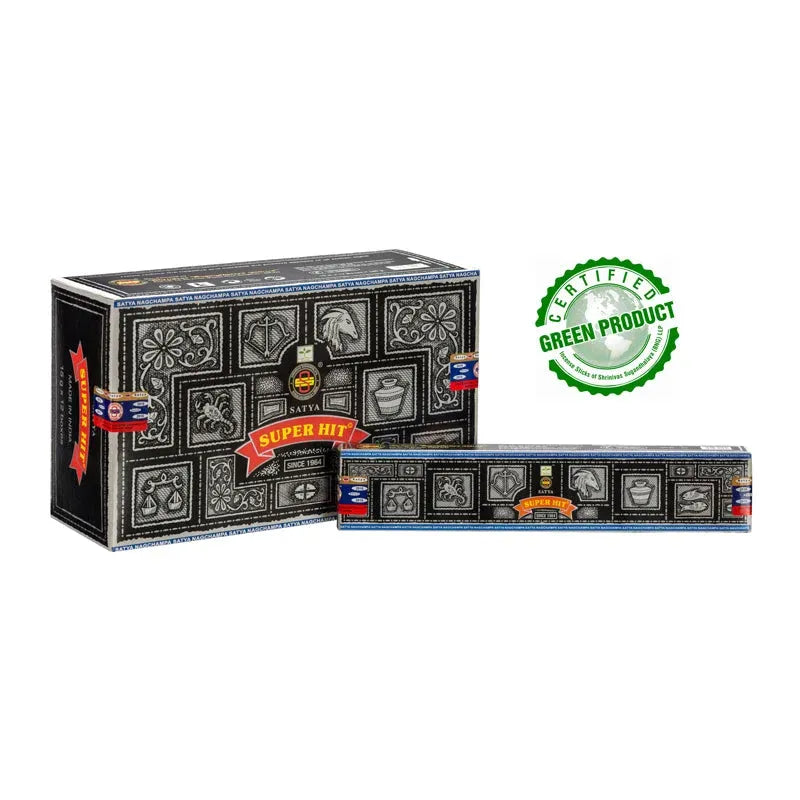 Twee dozen Super Hit Wierookstokjes satya incense in originele verpakking