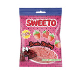 Sweet sour string snoep Aardbei 80g - Halal - Islamboekhandel.nl