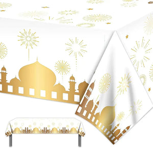 Tafelkleed Eid Mubarak - Islamboekhandel.nl
