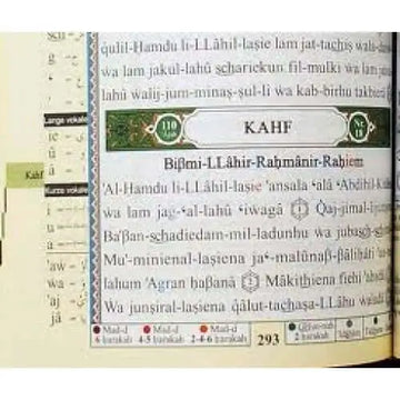 Tajweed Koran met Transliteratie (Fonetisch transcriptie) - Islamboekhandel.nl