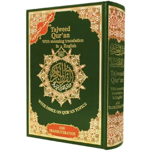 Tajweed Koran met Transliteratie (Fonetisch transcriptie) - Islamboekhandel.nl