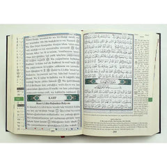 Tajweed Koran met Transliteratie (Fonetisch transcriptie) -pocket (9x12cm) - Islamboekhandel.nl
