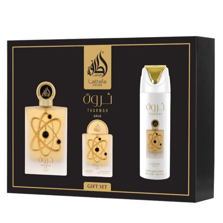 Tharwah Gold Giftset - Islamboekhandel.nl