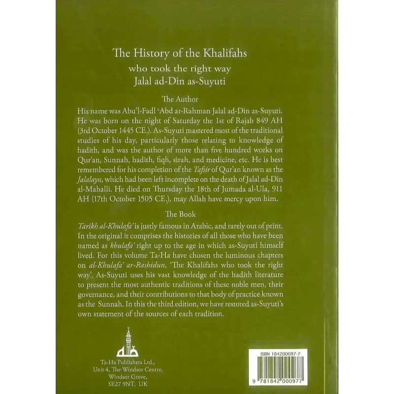 The History of the Khalifahs - Islamboekhandel.nl