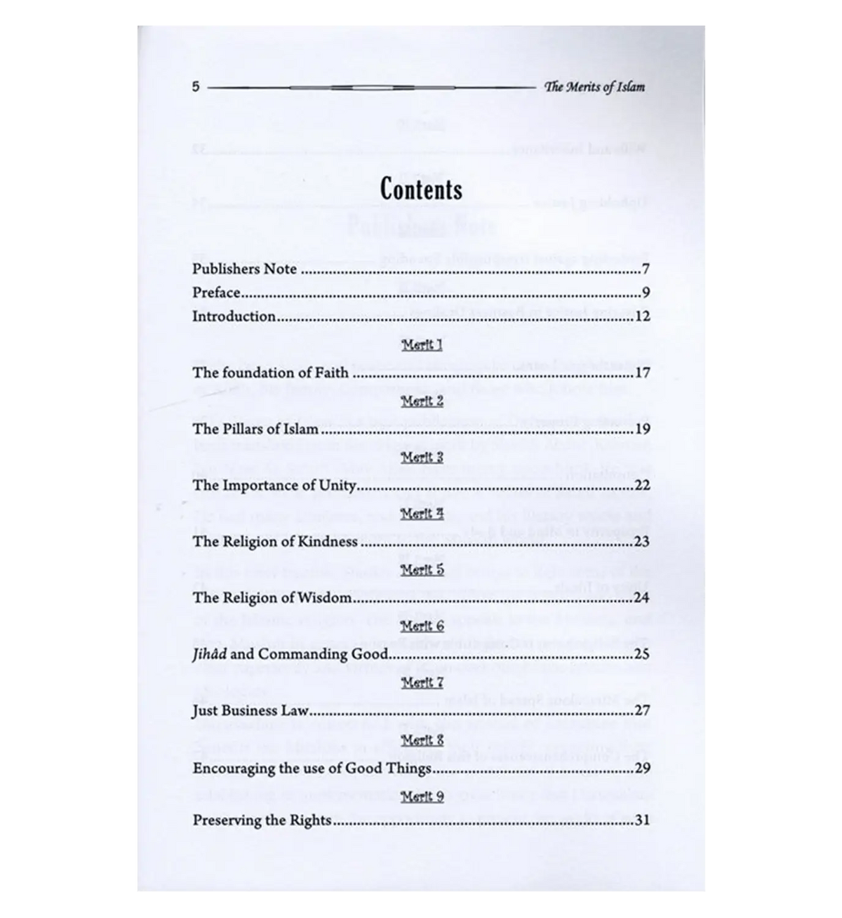 The Merits of Islam - Islamboekhandel.nl