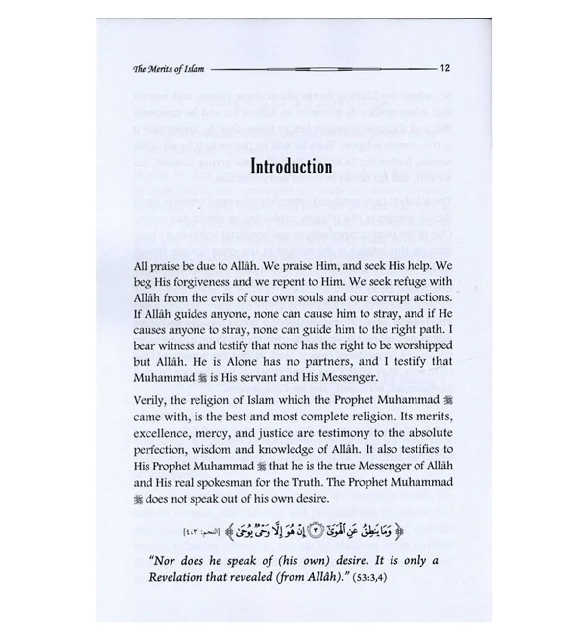 The Merits of Islam - Islamboekhandel.nl