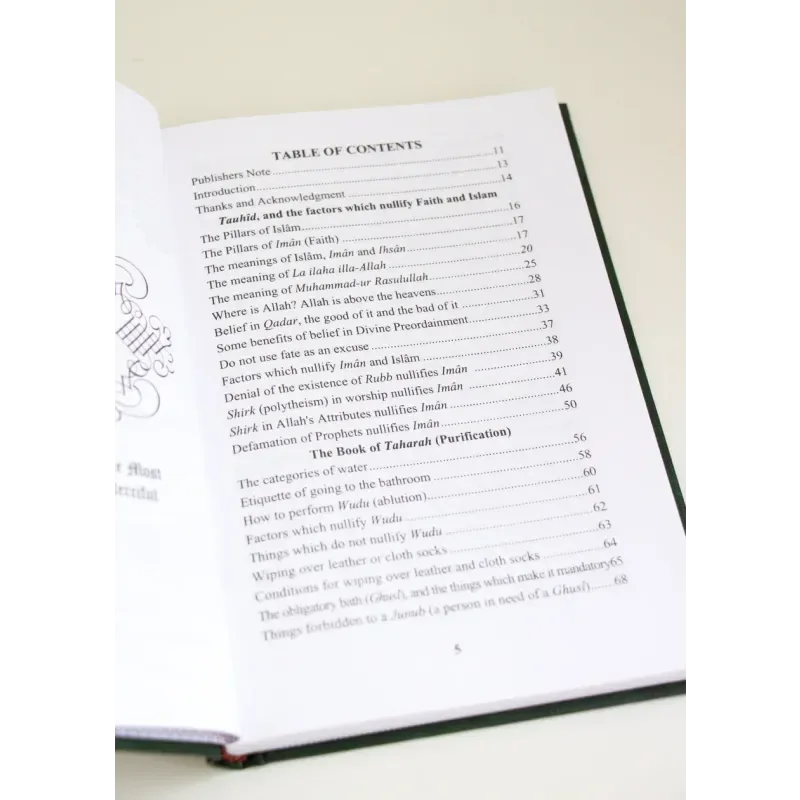 The Pillars of Islam and Iman - Islamboekhandel.nl