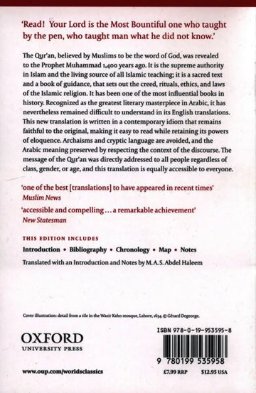 The Qur'an (Oxford World's Classics) - Islamboekhandel.nl