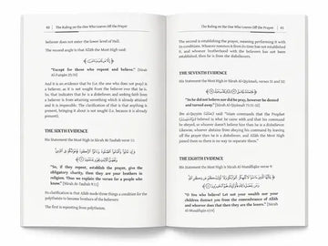 The Ruling On The One Who Leaves Off The Prayer - Engelse