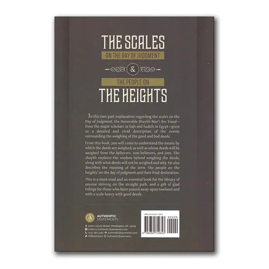 The Scales on the Day of Judgement and the People on the Heights - Islamboekhandel.nl