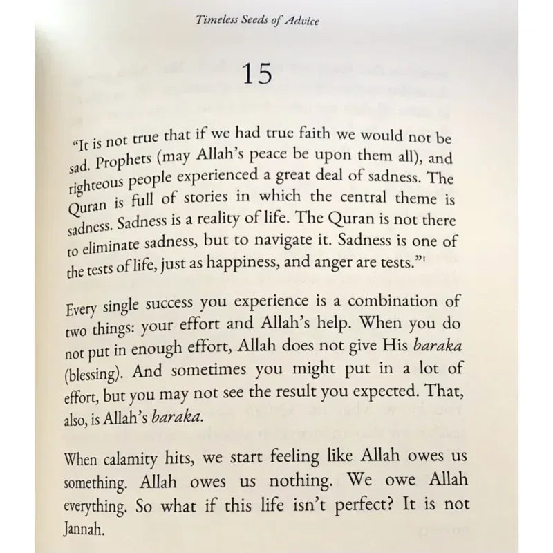 Timeless Seeds of Advice Part 1 - Islamboekhandel.nl