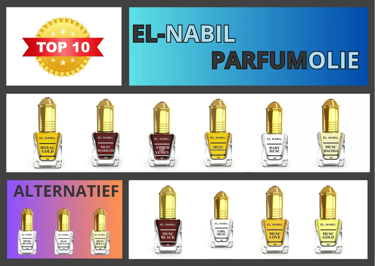 Top 10 Parfumolie El-Nabil - Islamboekhandel.nl