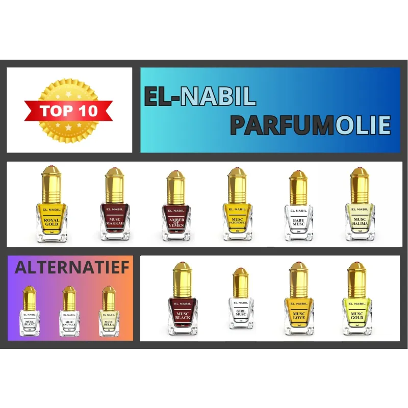Top 10 Parfumolie El - Nabil - Bundel Parfum