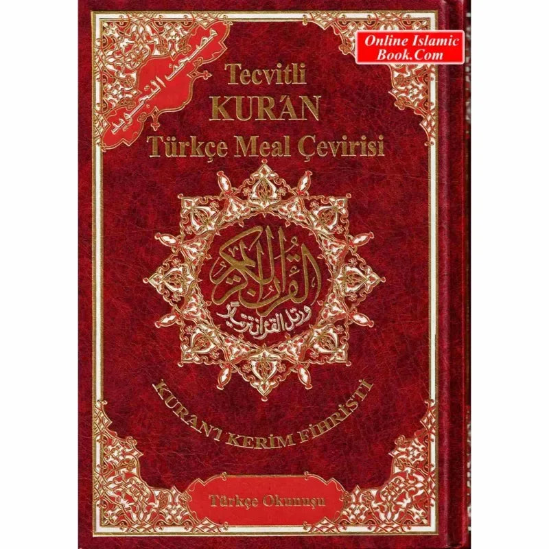 Turkse Koran Tajweed -Turks/Tecvitli Kuranı Kerim - Islamboekhandel.nl