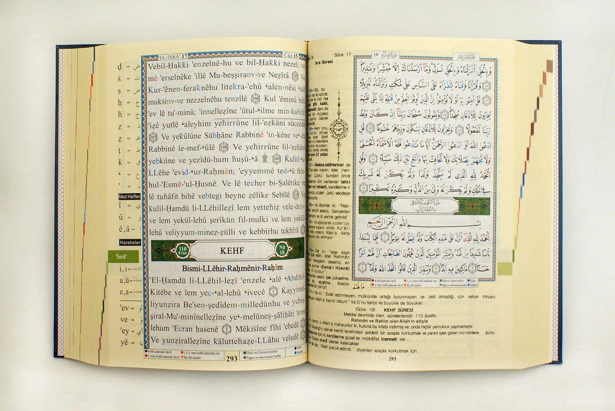 Turkse Koran Tajweed -Turks/Tecvitli Kuranı Kerim - Islamboekhandel.nl