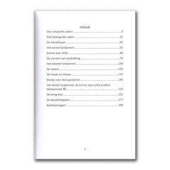 Uitleg van de drie fundamenten en zijn bewijzen - Islamboekhandel.nl