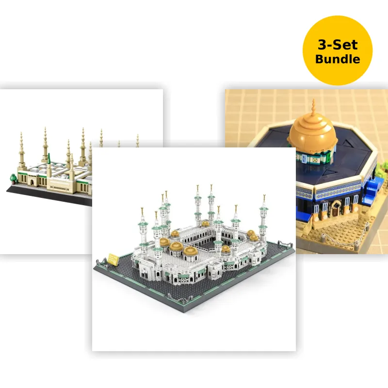 De Ultieme bouwstenenbundel: Drie Heilige Plaatsen