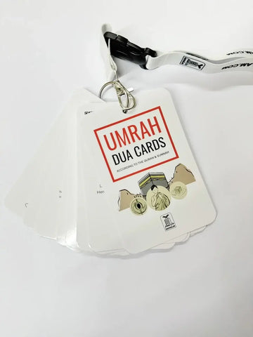 Umrah Dua Cards met QR-code – Quran & Sunnah - Dua kaart
