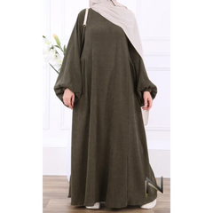 Velvet Papillon abaya