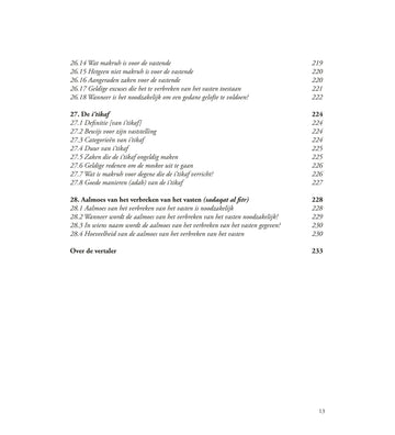 Vereenvoudigde fiqh - Islamboekhandel.nl