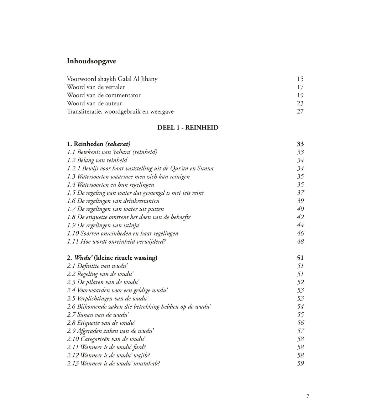 Vereenvoudigde fiqh - Islamboekhandel.nl
