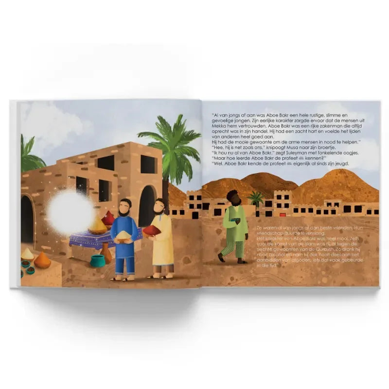 Het Verhaal van Aboe Bakr as-Siddiqﷺ - De vrienden van de Profeet 9 - Islamboekhandel.nl