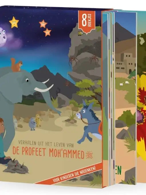 Verhalen uit het leven van de Profeet (set van 8 boekjes) - Islamboekhandel.nl