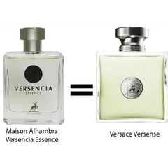 Vergelijking van Versencia Essence en Versace Versense in een stijlvol beeld