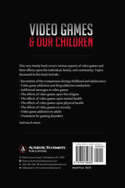 Video Games & Our Children By Shaykh Saeed Ad-Darmaki
