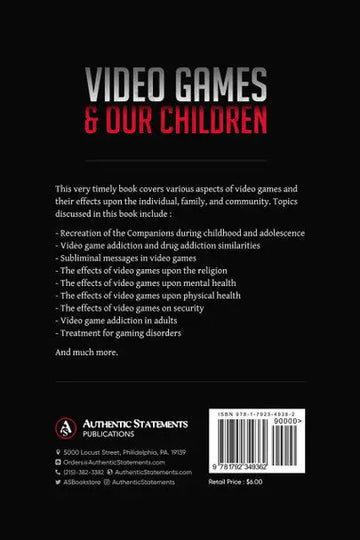 Video Games & Our Children By Shaykh Saeed Ad-Darmaki