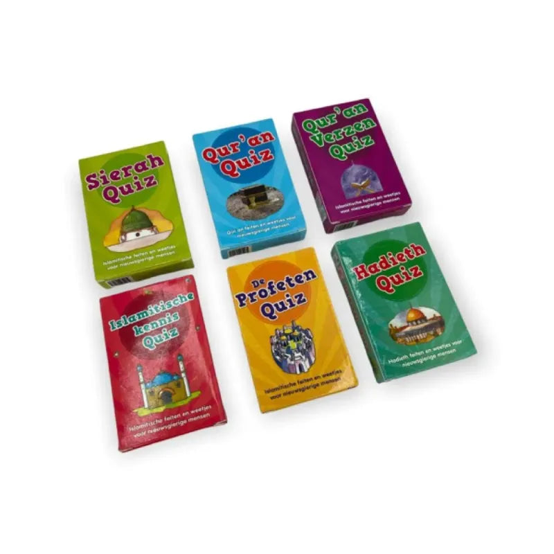 Voordeelbundel Islamitische kennis quiz (6 spellen) -goodwords