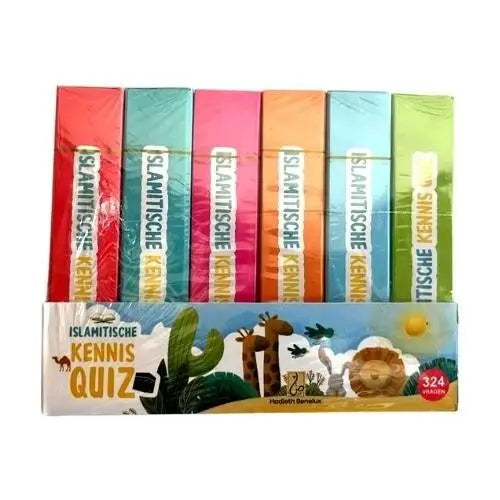 Voordeelpack quiz kaarten (6x) - Islamboekhandel.nl