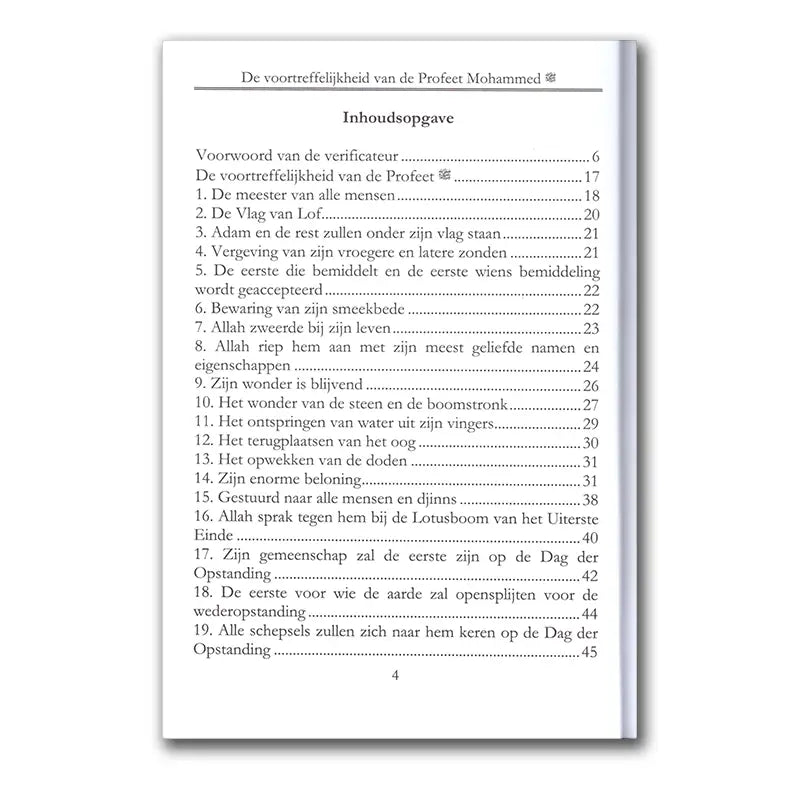 De Voortreffelijkheid van de Profeet Mohammed - Islamboekhandel.nl