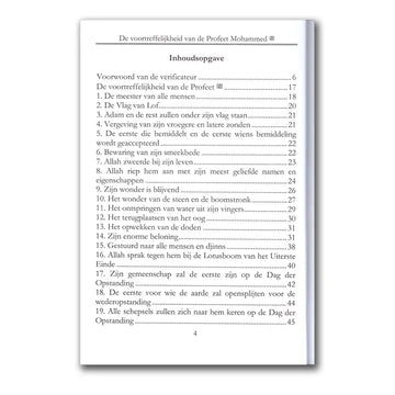 De Voortreffelijkheid van de Profeet Mohammed - Islamboekhandel.nl