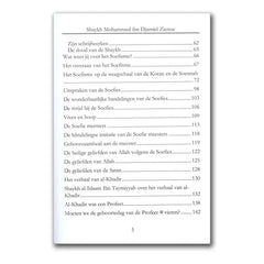 Inhoudsopgave pagina van Wat weet jij over het Soefisme met shaykh Mohammed bin Jamil