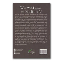 Boekomslag met Nederlandse tekst voor Wat weet jij over het Soefisme met shaykh mohammed bin