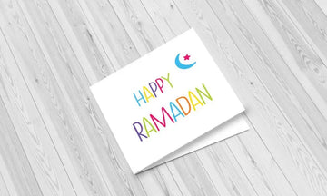 Wenskaart happy Ramadan - Islamboekhandel.nl