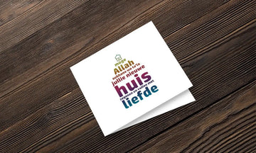 Wenskaart nieuwe woning - Islamboekhandel.nl