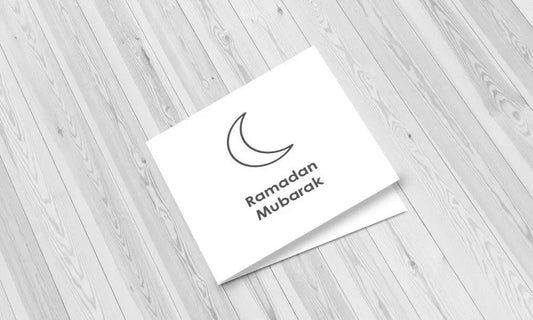 Wenskaart Ramadan moon - Islamboekhandel.nl