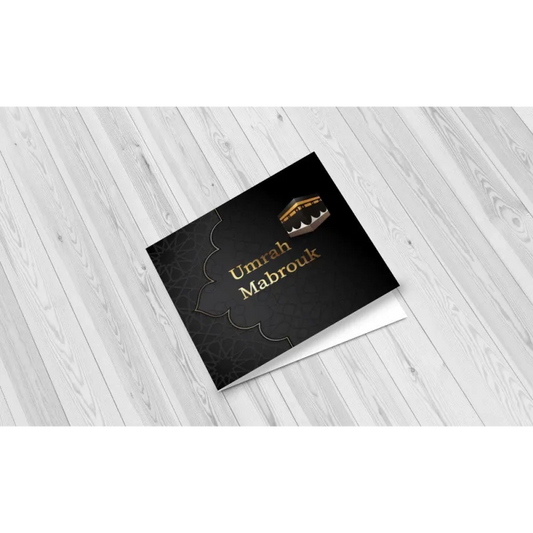 Wenskaart Umrah kleine kaaba I-Creations