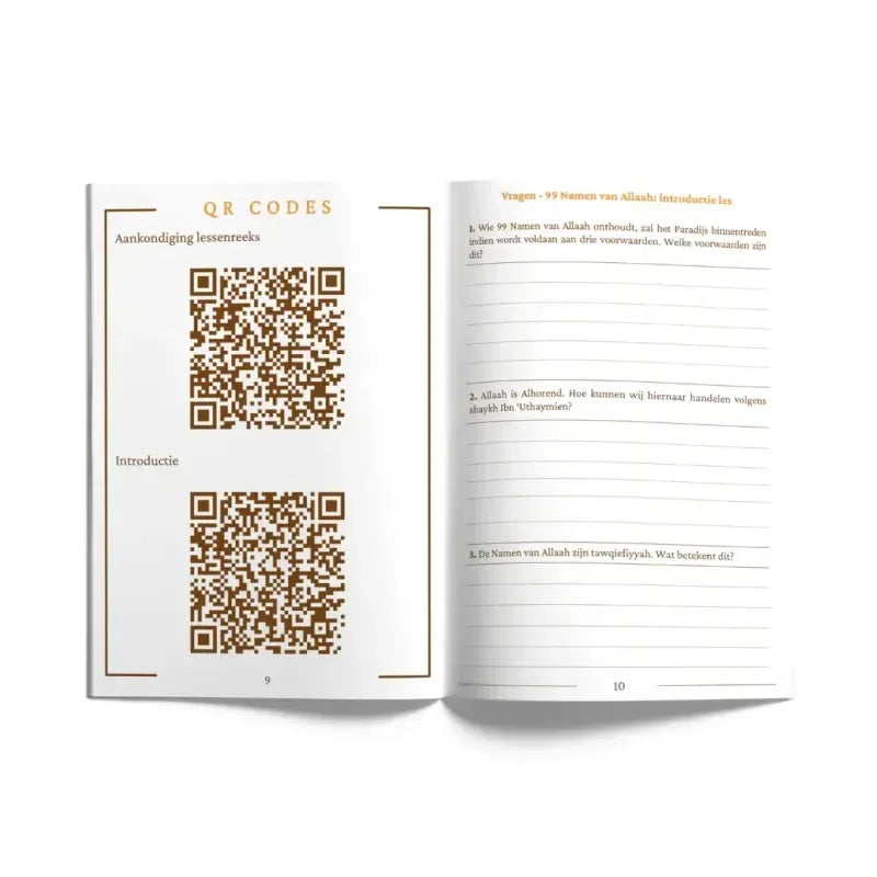 Werkboek – 99 Namen van Allaah - Islamboekhandel.nl
