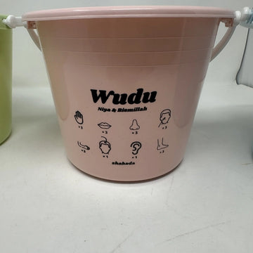 Wudu emmer (diverse kleuren) - Islamboekhandel.nl