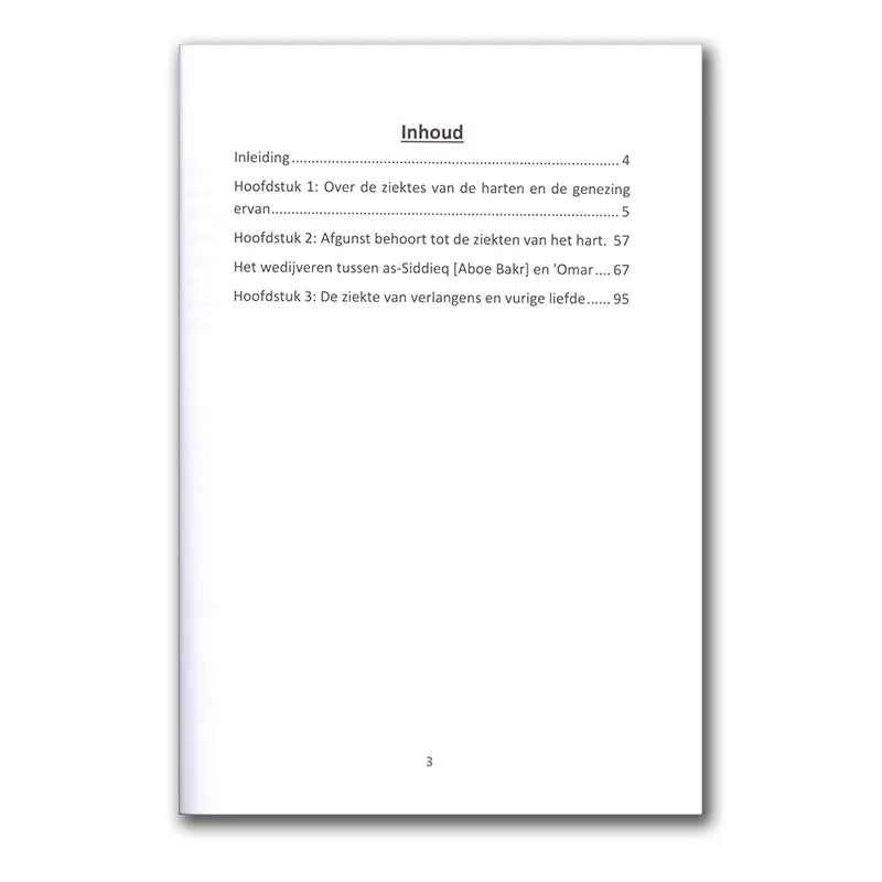 Wit papier document met zwarte tekst en schaduw voor Ziekten van het Hart en de Genezing Ervan met natuurlijke bewegingen