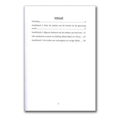 Wit papier document met zwarte tekst en schaduw voor Ziekten van het Hart en de Genezing Ervan met natuurlijke bewegingen