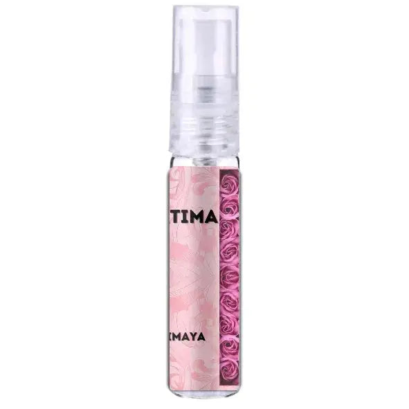 Zimaya fatima voor vrouwen extraits de parfum 100ml roze rozenpatroon sprayfles met doorschijnend glas en pomp