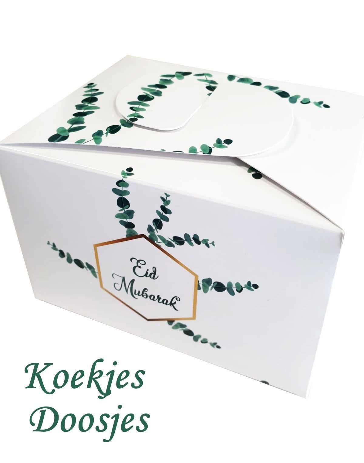 Koekjes/chocolade doos Eid eucalyptus i-Tijara